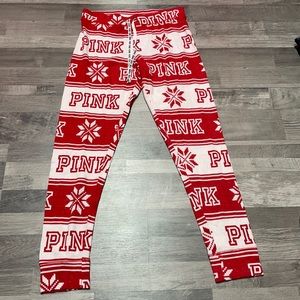 Victoria Secret Pink Christmas Pajama Pants